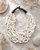Soft White Twist Wood Necklace — necklaces, editorial marble lifestyle photo
