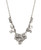 Stacked cube statement necklace