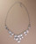 3D cube design necklace