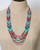 Multicolor Southwest Design Beaded Necklace