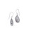Filigree amethyst dangle earrings