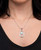 Swaying larimar pendant