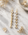 Mystical Raw Moonstone Dangle Earrings — earrings, editorial marble lifestyle photo