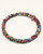 Handmade multicolor beaded necklace