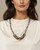 Fair trade beaded statement necklace