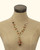 Earthtone Heart Link Necklace