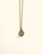 Egyptian scarab pendant necklace with gold chain