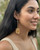 Horn & Brass Dangle Earrings, Kenya