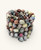 Colorful Job’s Tears Multi-Wrap Memory Bracelet