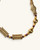 Hand-Cast Brass Bead Statement Necklace