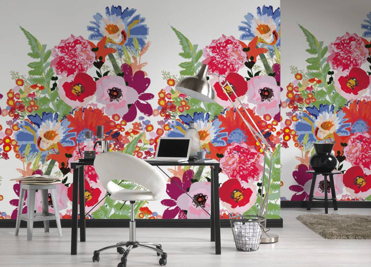 35 Awesome Rooms With Colorful Wallpaper