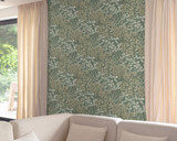 RW7A8901G Green Leaf Wallpaper