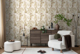 RW3790433A Pale Cream Bird in Tree   Wallpaper