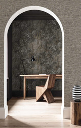 RW75869P Brown Textured Wallpaper