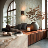 RW772001A Green Tree Wallpaper
