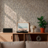 RW7790081A Beige Reclaimed Wood Effect Wallpaper