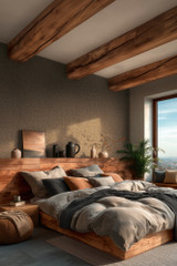 RW7791121A Tan & Black Basketweave Effect Wallpaper