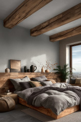 RW7791122A Grey Basketweave Effect Wallpaper