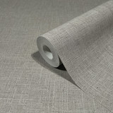 RW733394M Brown Linen Effect Wallpaper