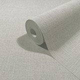 RW735745M Pale Green Linen Effect Wallpaper