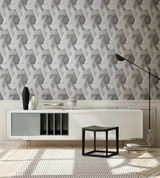 RW45387211A Geometric wallpaper