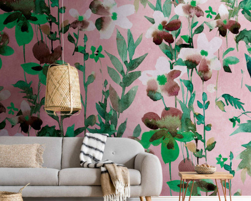 RW51382731A  Floral Mural