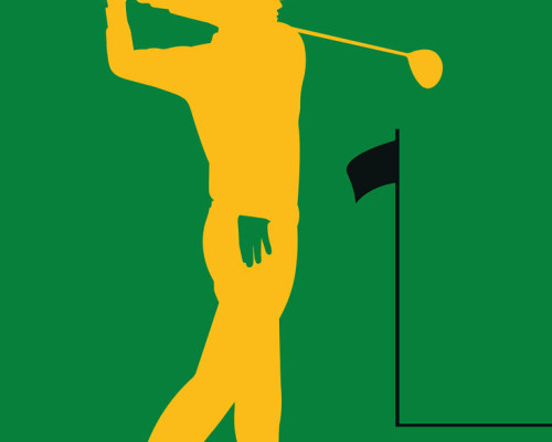 Golf Mural