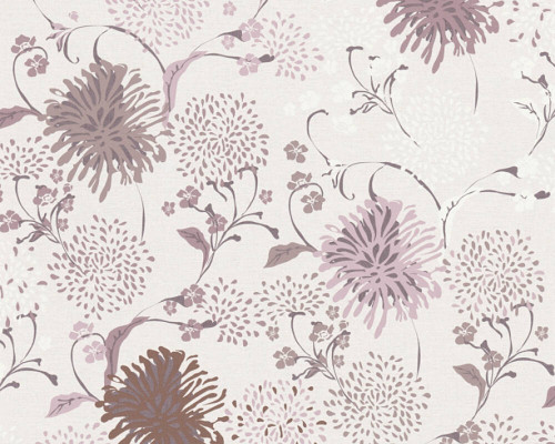 RW59389001A Floral Wallpaper