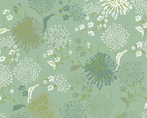 RW59389004A Floral Wallpaper