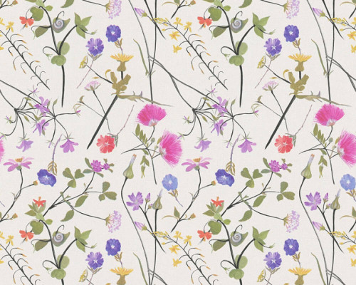 RW59389011A Floral Wallpaper