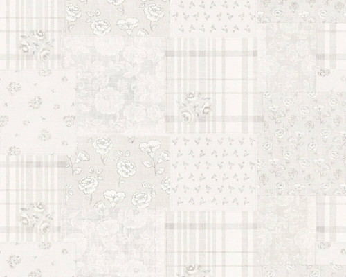 RW90662A Floral cottage wallpaper