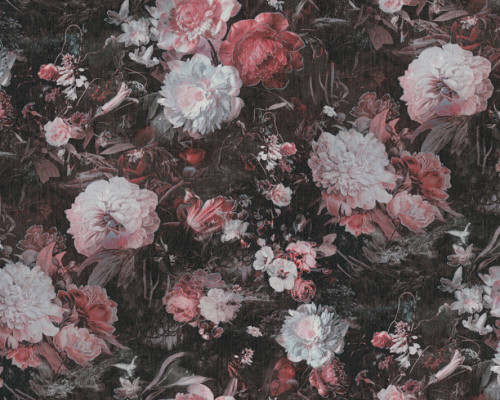 RW12388214A Floral wallpaper