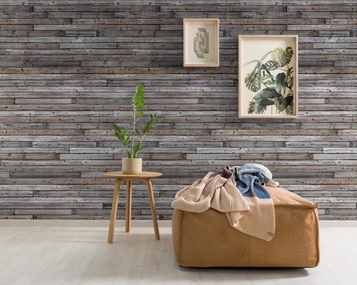 Wood  Effect Repeatable Mural