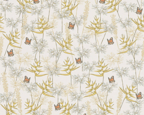 RW94231A Butterfly Garden Wallpaper