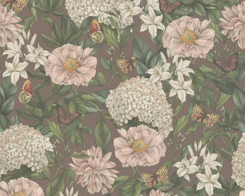 RW94263A Floral Wallpaper