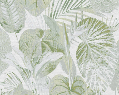 RW93554A Green Jungle Wallpaper