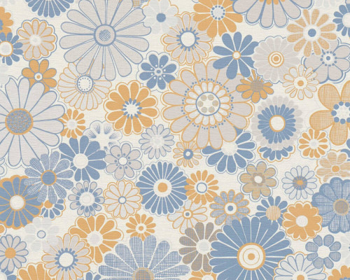 Floral retro Wallpaper RW1395352A