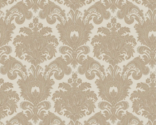 RW733324P Damask leaf wallpaper