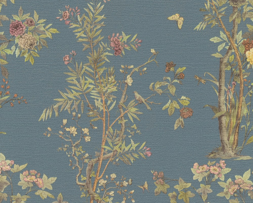 RW3790434A Blue Bird in Tree   Wallpaper