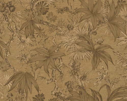RW3790472A Gold Leaf Wallpaper