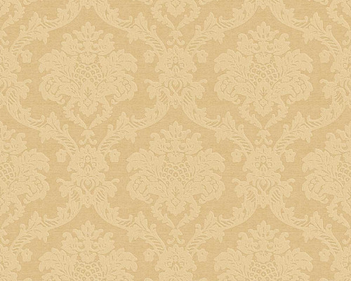 RW97724P Gold Damask Wallpaper
