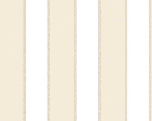 RW97752P Lemon and Cream stripe Wallpaper