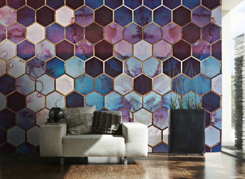 Colourful Hexagons
