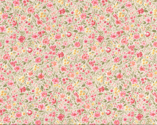 T0575RT Floral wallpaper