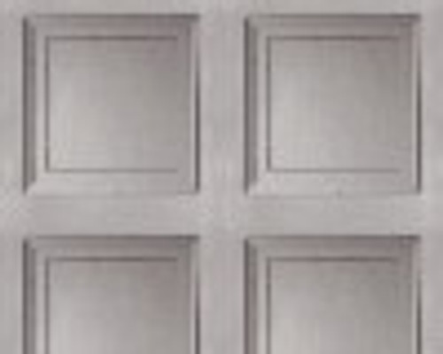 RW2001G Grey Panelling Effect Wallpaper