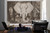 Graphic Elephant  1 Mural