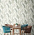 Large Leaf Wallpaper RW92184A