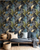 Black Leaf Wallpaper RW715519P