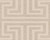 Beige Greek Key Wallpaper RW727514P