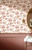 RW18302P Red Floral Wallpaper